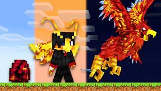 Minecraft but I Become a Phoenix!