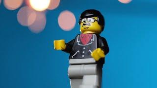 Lego figures get electric shock - LEGO Animation film - High Voltage - electric power!