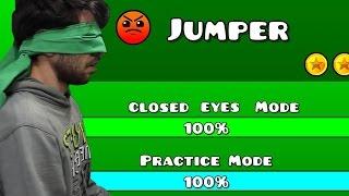 Geometry Dash - Level Seven Closed Eyes