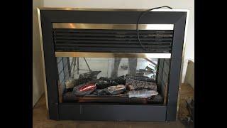 Scrapping a large electric fireplace for loads of free copper, tin, other metals, and little waste.