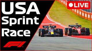 F1 LIVE - USA GP SPRINT RACE - Commentary + Live Timing