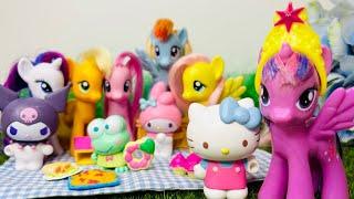 MY LITTLE PONY MEETS HELLO KITTY AND FRIENDS