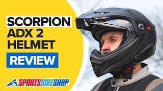 Scorpion ADX 2 flipfront adventure helmet review - Sportsbikeshop