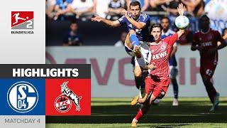 Schalke Comeback Denied | FC Schalke 04 - 1. FC Köln 1-3 | Highlights | MD 4 - Bundesliga 2 2024/25