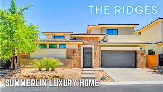 $2.2M Luxury Home with a Pool for Sale at The Ridges in South Summerlin, Las Vegas, NV