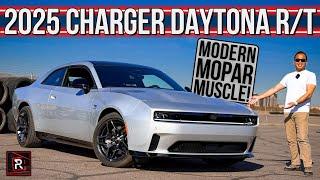 The 2025 Dodge Charger Daytona R/T Is A Modern Muscle Car With Tons Of Old-School Charm