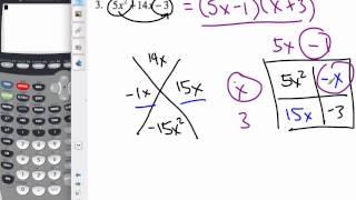 5 3 0 Factoring Quadratics when a is NOT 1