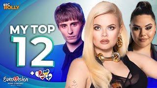 Eurovision 2025 | My Top 12 - NEW: 