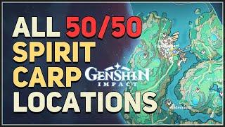 All 50 Spirit Carp Locations Genshin Impact