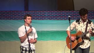 Anthony Billups and Andy Love performing "By My Side"