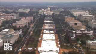 Watch a timelapse of the National Mall on Inauguration Day