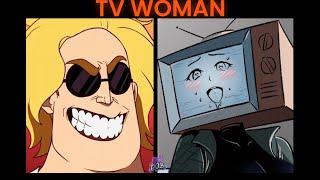 Mr Incredible Becoming Canny  Tv Woman Full Skibidi Toilet  Camera man  Tv Man , Girl