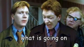 fred and george weasley but with no context