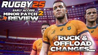 RUGBY 25 Gameplay Update #2 Thoughts