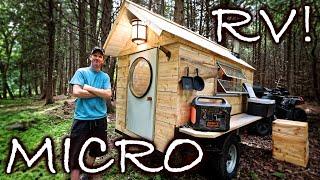 Building Tiny MICRO 32 sq ft. LUXURY RV Camper - "The Glamper!" VS. @FowlersMakeryandMischief