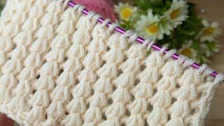  gorgeous  you will love this!! Very very easy tunisian crochet design model 