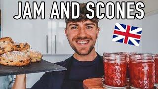 HOW TO MAKE HOMEMADE JAM AND SCONES IN 30 MINUTES