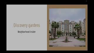 Dubai 2024 - Discovery gardens - Location, Price, Rent, Shops, Streets