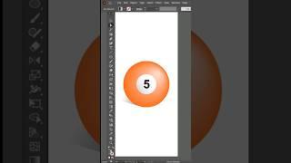 How to Create a 3D Realistic Ball in Adobe Illustrator | #3d #illustrator #realistic #ball #shorts