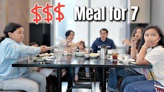 The Cost of Eating Out in 2024 (family of 7) - @itsJudysLife