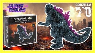 Godzilla 3D Crystal Puzzle Build & Review | Jason Builds