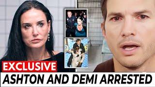 Ashton Kutcher& Demi Moore Arrested For Murd3r Linked To Diddy´s Pool Party