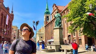 Toruń  2024 Most Beautiful town in Poland? Car camping Trip