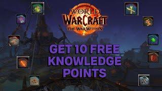 How To Get 10 FREE KNOWLEDGE Points For ANY PROFESSION In War Within!