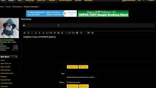 Add an image to your post or thread on Blackhatworld