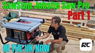 SawStop is finally here!!!!! The saw that has saved fingers for over 20 years