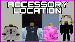 Accessory Locations - Coat - Black Cape - Pink Coat - Tomoe Ring | Blox Fruits - Roblox - Part 6