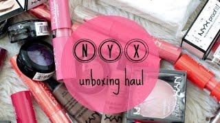 NYX Unboxing Haul