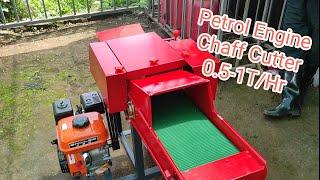 Petrol engine Chaff cutter - Grass straws into cash cow feed - Machines in Kenya S1E9