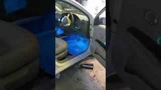 Nissan sunny interior & exterior detailing + ambient lights+ music system.