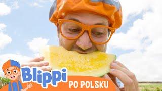 Blippi próbuje owoce i warzywa | Blippi po polsku | Nauka i zabawa dla dzieci