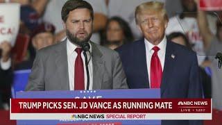 Who is JD Vance? Trump's VP pick for 2024 election