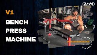 GMWD Bench Press Machine V1 | Product Review by Luke's Garage Gym