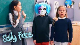 I was transferred to Sally Face class! Sally Face in real life!