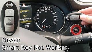 Nissan Smart Key Emergency Procedure, Not Working | All Nissan With Smart Key