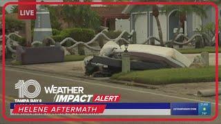 Hurricane Helene aftermath in Pasco County