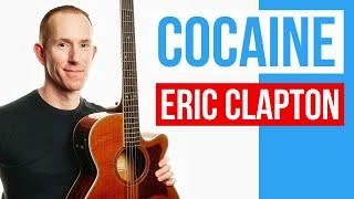 Cocaine  Eric Clapton  Guitar Lesson Acoustic Tutorial [with PDF]