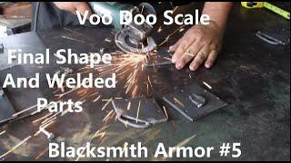 DemolitionRanch Armor Challenge Voo Doo Scale Final Shape And Welded Parts Blacksmith Armor #5