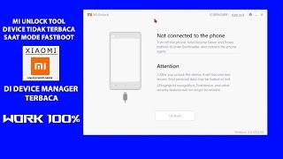 Cara mengatasi Fastboot tidak terdeteksi di Mi Unlock Tool windows 11