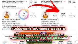 HOW TO USE SMM PANELS | HOW TO INCREASE INSTAGRAM FOLLOWERS | HOW TO SELL FOLLOWERS | SMM RESELLER |