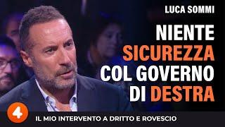 Niente sicurezza col Governo di destra