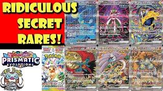 Ridiculous Secret Rare Pokémon Revealed! Stunning Special Illustration Rare Cards!(Pokemon TCG News)