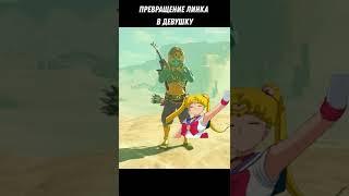 Zelda: Turning Link into a girl #shorts #zelda