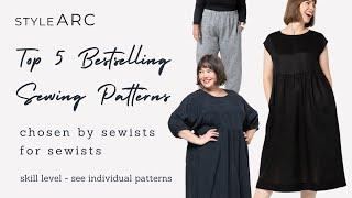 Style Arc - Top 5 Best Selling Sewing Patterns