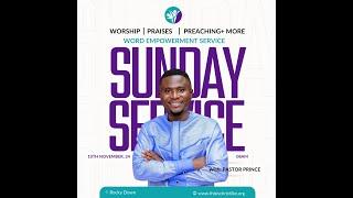 GROWING BY GOD'S WORD || SUNDAY SERVICE WITH PASTOR PRINCE||  10/11 / 2024