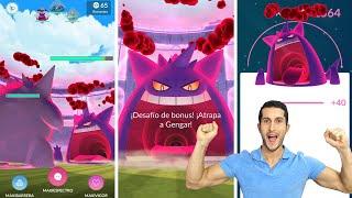 ¡CONSIGO A GENGAR GIGAMAX y ME LO SUBO A NIVEL 50, GRACIAS A LA COMUNIDAD LO LOGRAMOS! - POKEMON GO